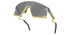Oakley® OO9237 BXTR METAL OO9237 923714 39 Sunglasses - Matte Gray Ink/Vintage Gold / Prizm Black Mirrored