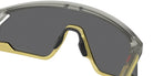 Oakley® OO9237 BXTR METAL OO9237 923714 39 Sunglasses - Matte Gray Ink/Vintage Gold / Prizm Black Mirrored