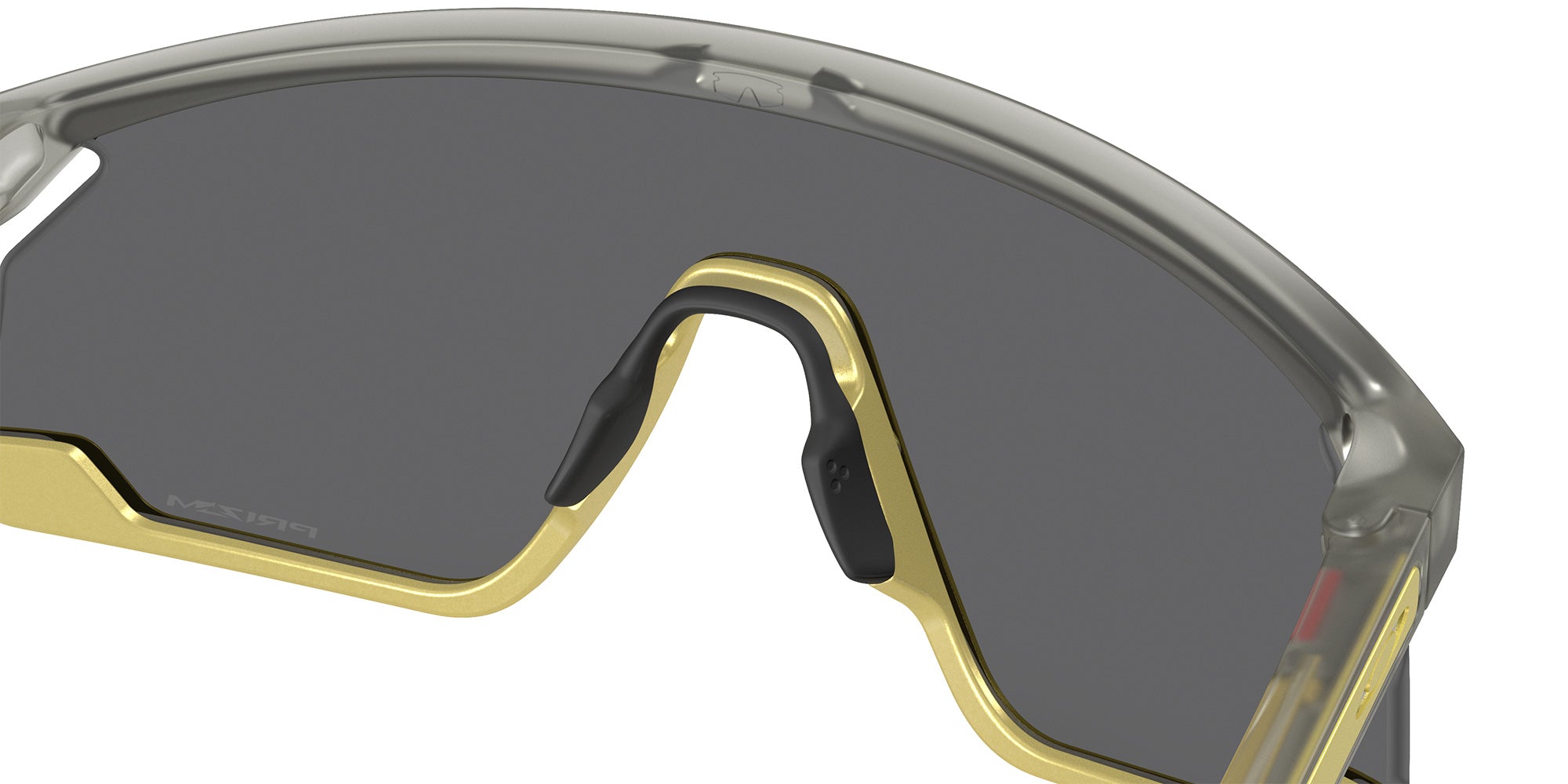 Oakley® OO9237 BXTR METAL OO9237 923714 39 Sunglasses - Matte Gray Ink/Vintage Gold / Prizm Black Mirrored