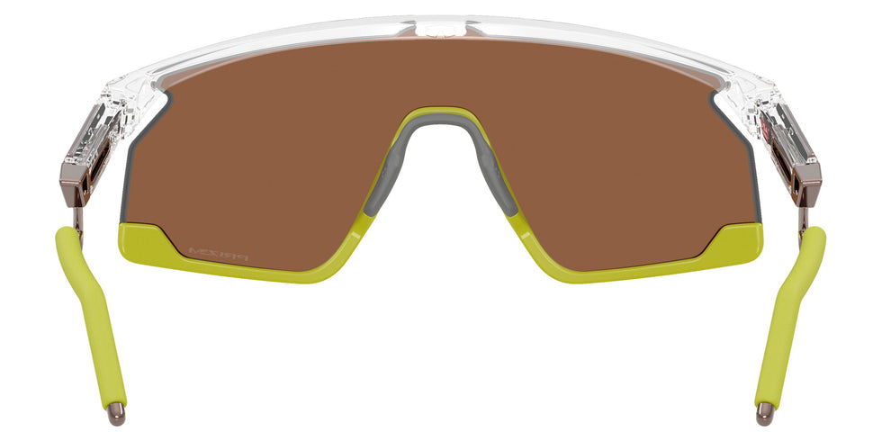 Oakley® OO9237 BXTR METAL OO9237 923715 39 Sunglasses - Polished Clear / Prizm Tungsten Mirrored 923715