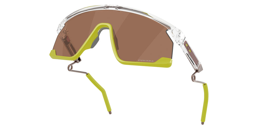 Oakley® OO9237 BXTR METAL OO9237 923715 39 Sunglasses - Polished Clear / Prizm Tungsten Mirrored 923715