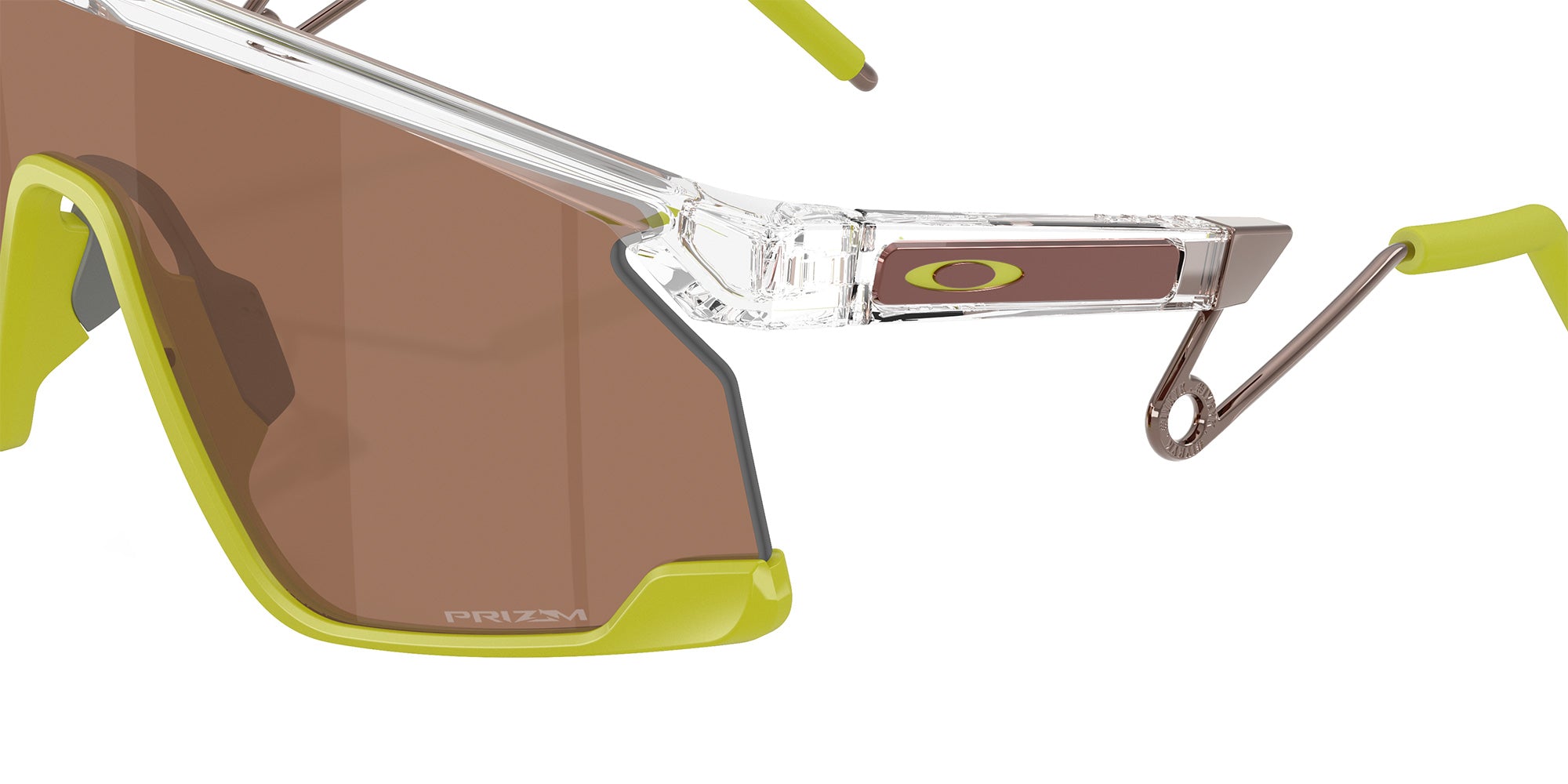 Oakley® OO9237 BXTR METAL OO9237 923715 39 Sunglasses - Polished Clear / Prizm Tungsten Mirrored 923715