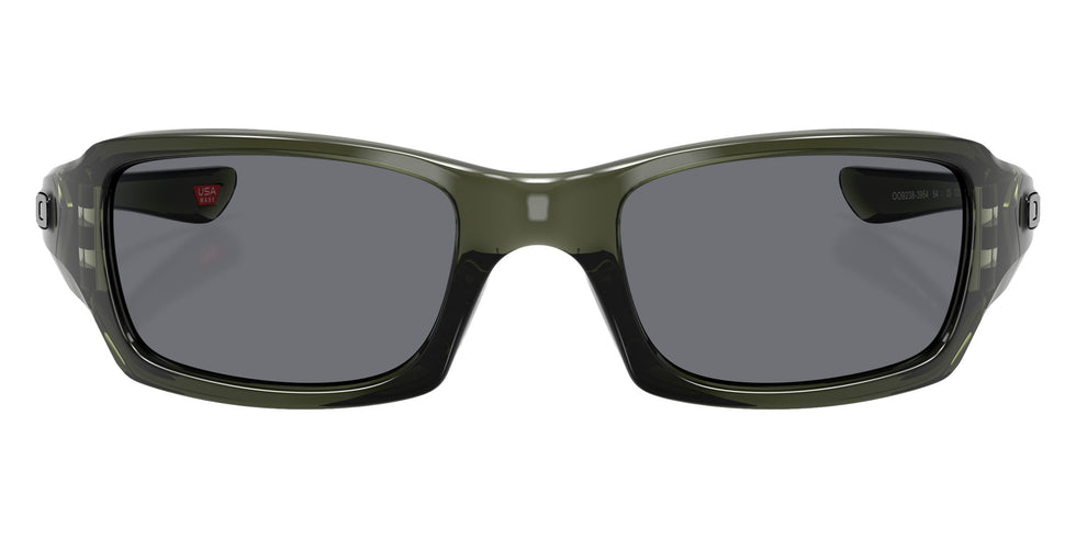 Oakley® OO9238 FIVES SQUARED OO9238 923839 54 Sunglasses - Olive Ink / Gray