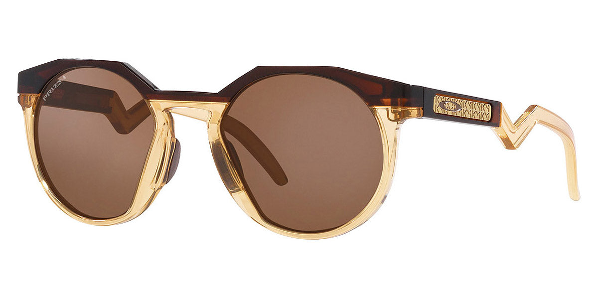 Oakley® OO9242 - Hstn OO9242 924207 52 - Dark amber/light curry/Prizm tungsten Sunglasses