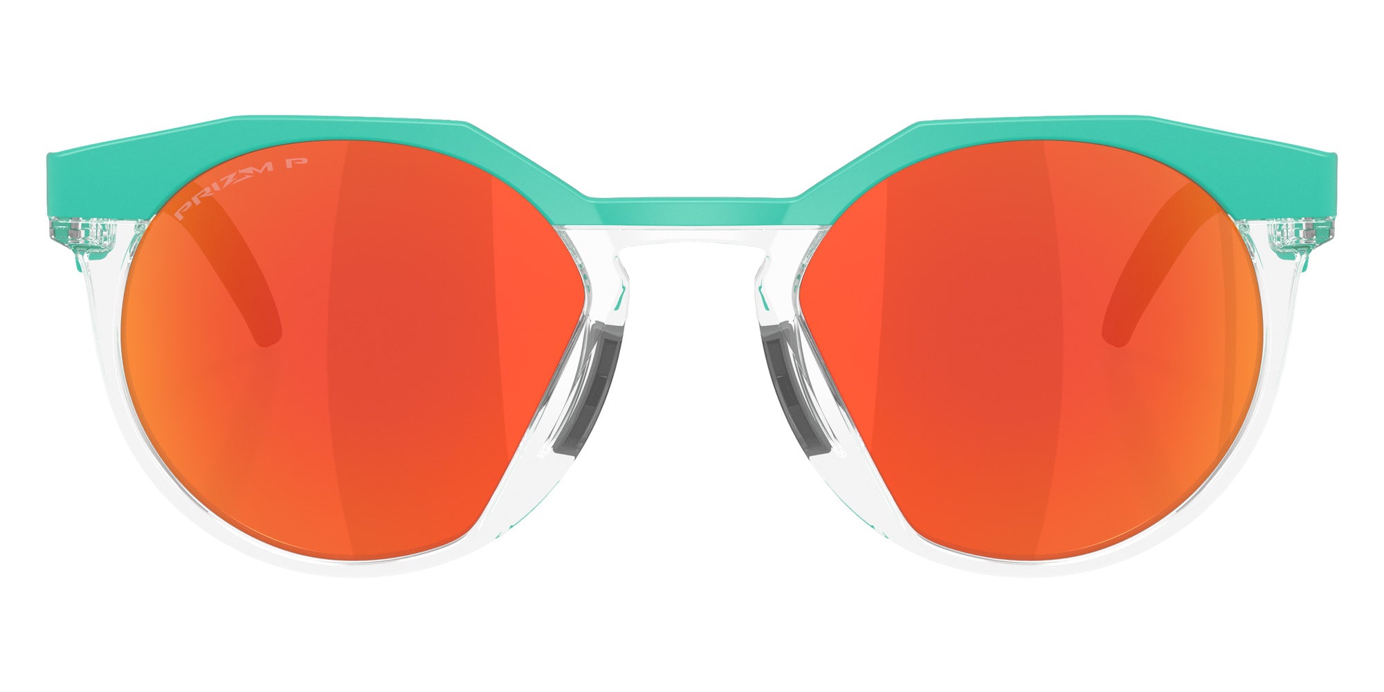 Oakley® OO9242 HSTN OO9242 924223 52 Sunglasses - Celeste / Prizm Ruby Polarized Mirrored 924223