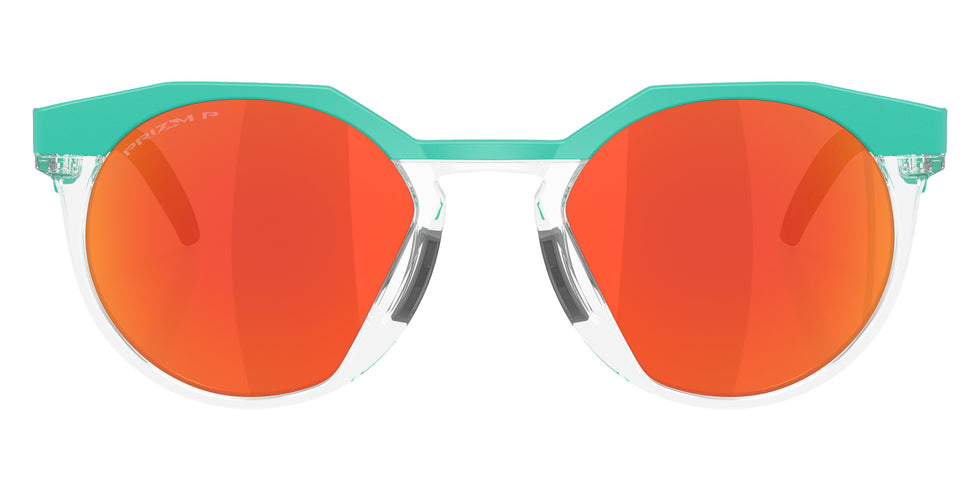 Oakley® OO9242 HSTN OO9242 924223 52 Sunglasses - Celeste / Prizm Ruby Polarized Mirrored 924223