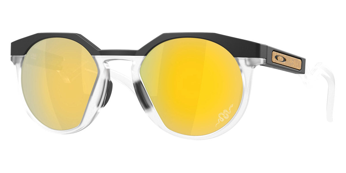 Oakley® OO9242A Hstn A OO9242A 924211 52 - Matte Black/Matte Clear/Prizm 24K Sunglasses