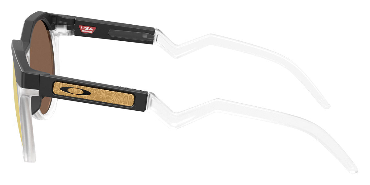 Oakley® OO9242A Hstn A OO9242A 924211 52 - Matte Black/Matte Clear/Prizm 24K Sunglasses
