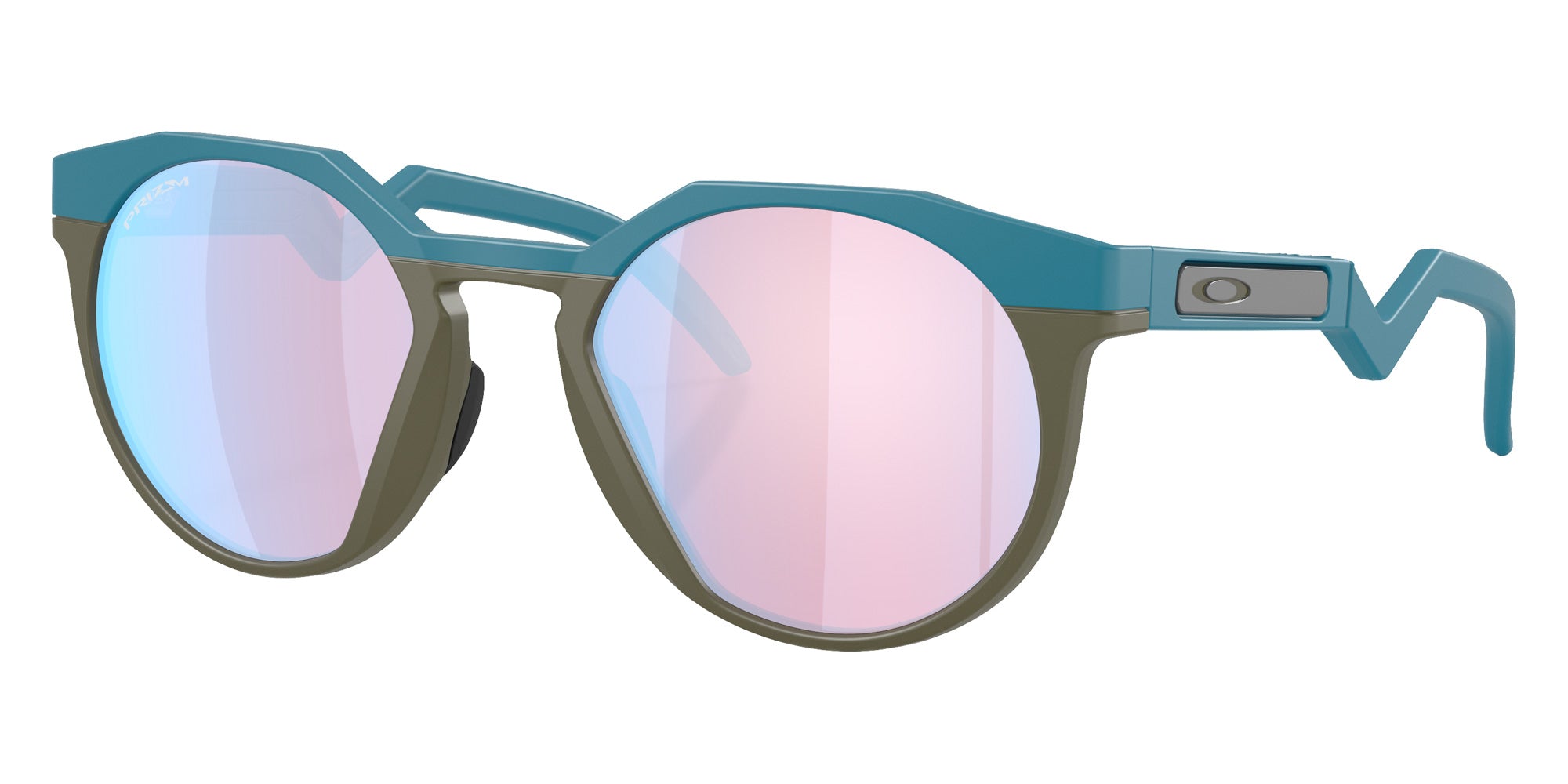 Oakley® OO9242A HSTN A OO9242A 924215 52 Sunglasses - Matte Balsam / Prizm Snow Sapphire Mirrored