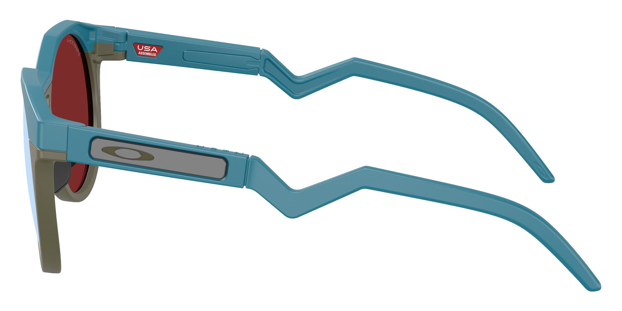 Oakley® OO9242A HSTN A OO9242A 924215 52 Sunglasses - Matte Balsam / Prizm Snow Sapphire Mirrored