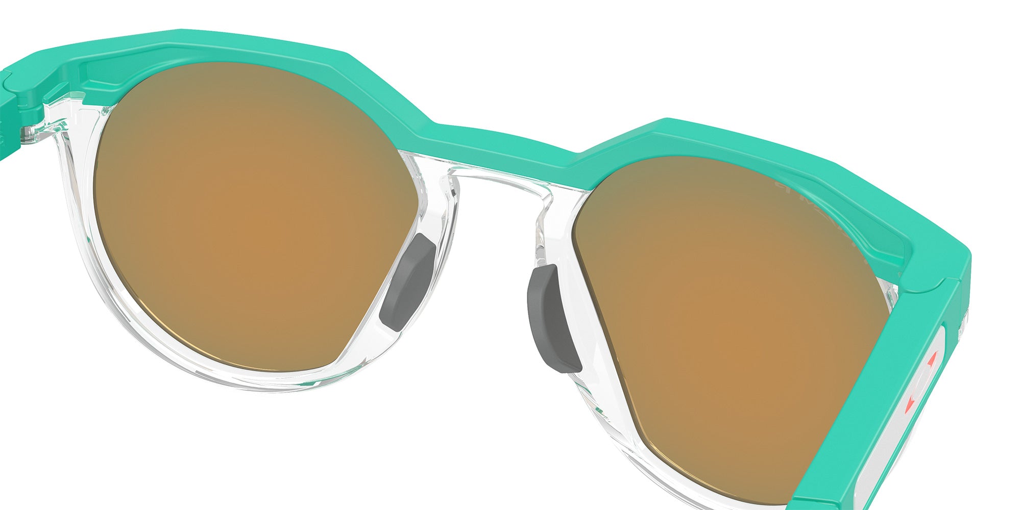 Oakley® OO9242A HSTN A OO9242A 924216 52 Sunglasses - Celeste / Prizm Ruby Polarized Mirrored 924216