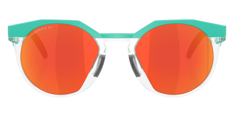 Oakley® OO9242A HSTN A OO9242A 924216 52 Sunglasses - Celeste / Prizm Ruby Polarized Mirrored 924216