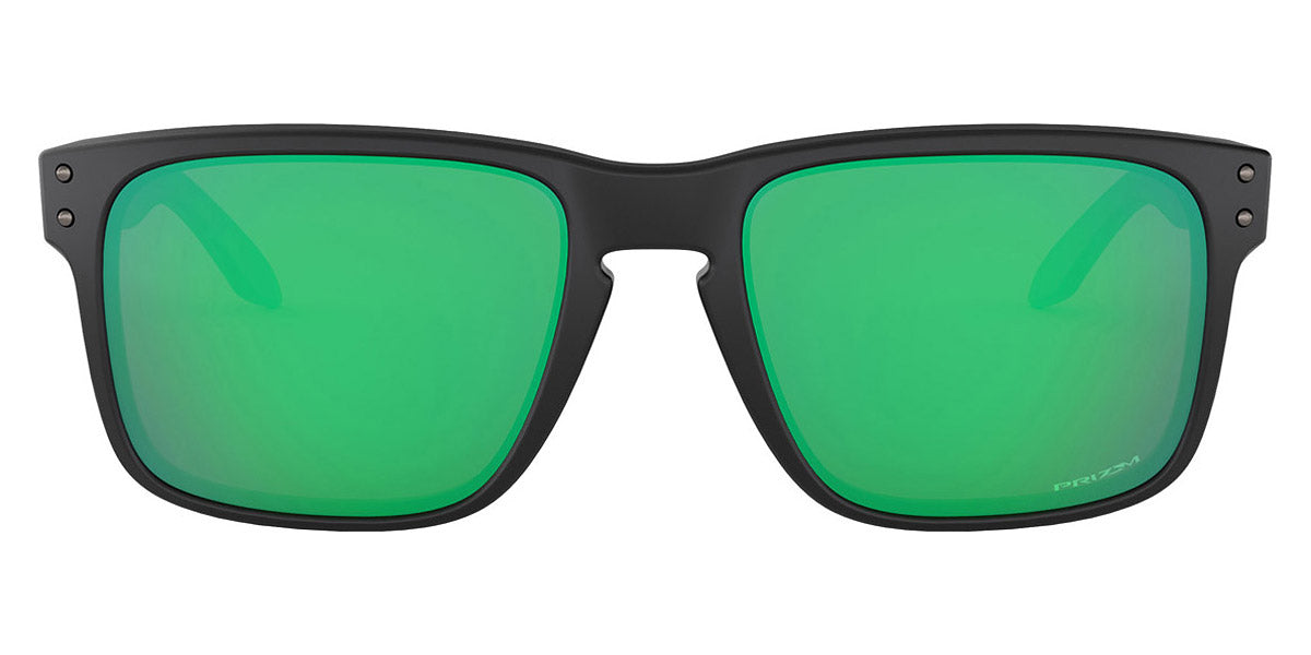 Oakley® OO9244 Holbrook (A) OO9244 924429 56 - Matte black ink/Prizm jade Sunglasses