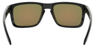 Oakley® OO9244 Holbrook (A) OO9244 924431 56 - Polished Black / Prizm Ruby Sunglasses
