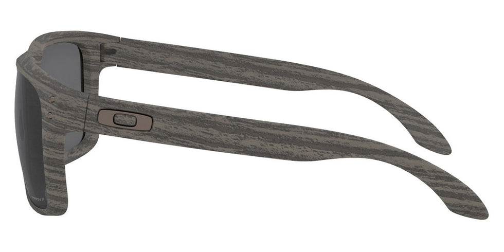Oakley® OO9244 Holbrook (A) OO9244 924445 56 - Woodgrain / Prizm Black Polarized Sunglasses