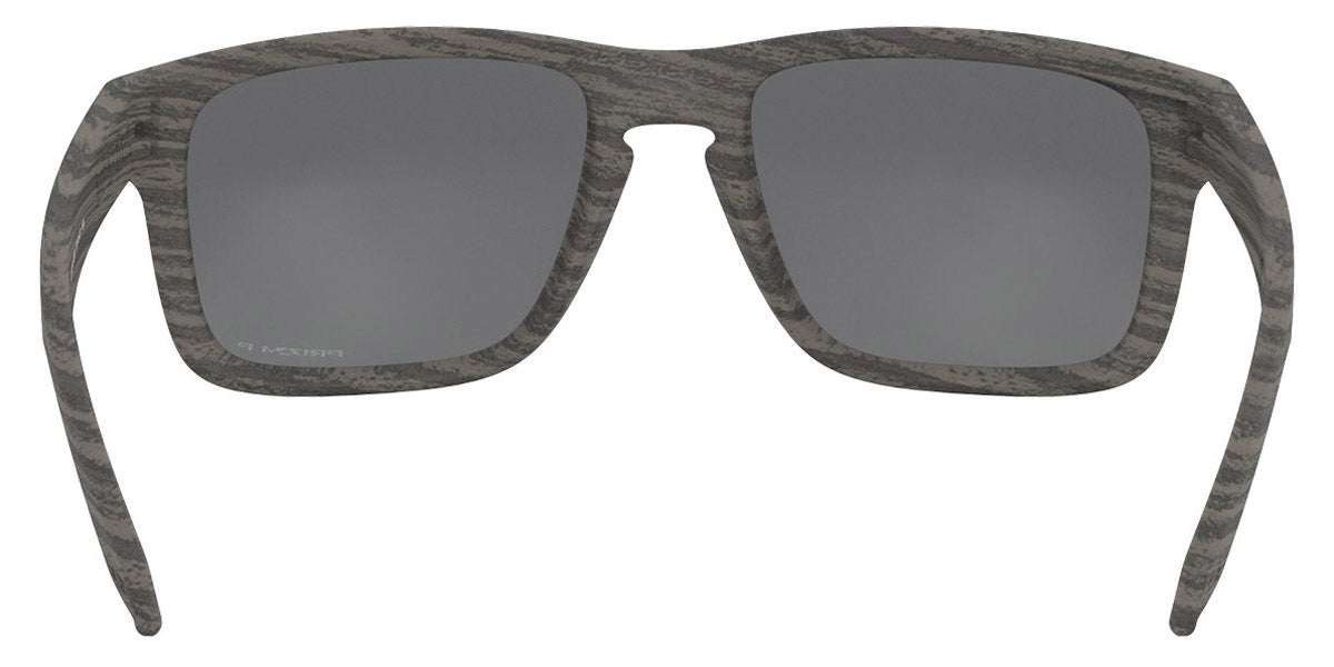 Oakley® OO9244 Holbrook (A) OO9244 924445 56 - Woodgrain / Prizm Black Polarized Sunglasses