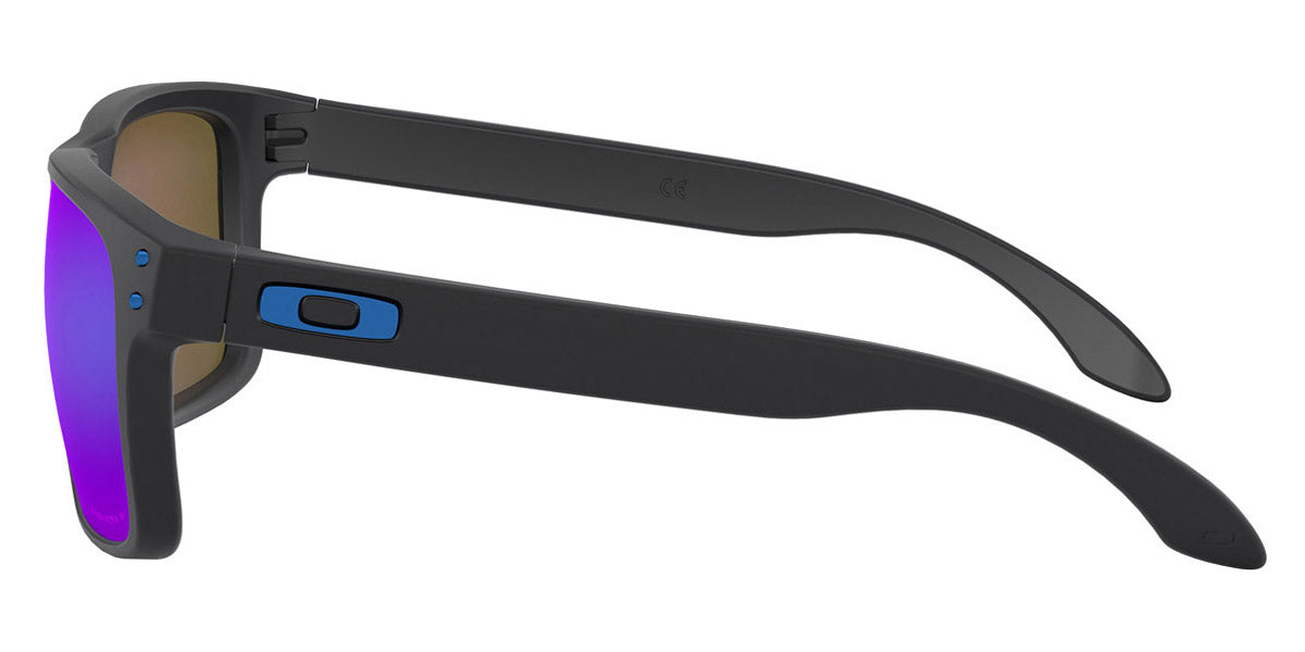Oakley® OO9244 Holbrook (A) OO9244 924448 56 - Matte Black / Prizm Sapphr Iridium Polarized Sunglasses