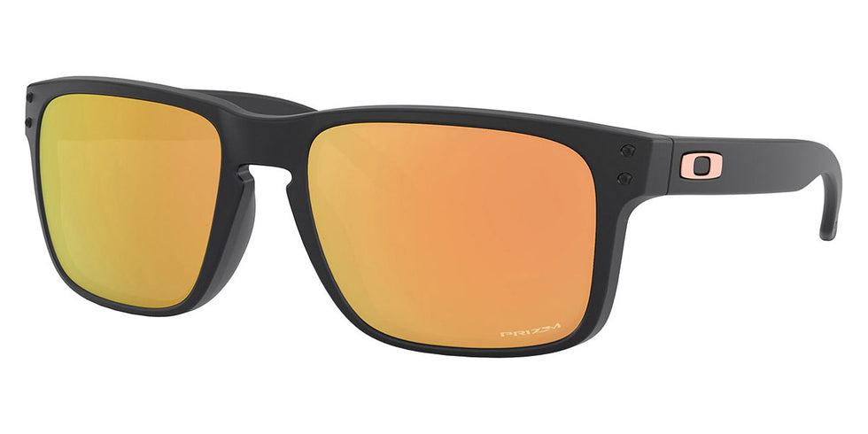 Oakley® OO9244 Holbrook (A) OO9244 924449 56 - Matte black/Prizm rose gold Sunglasses