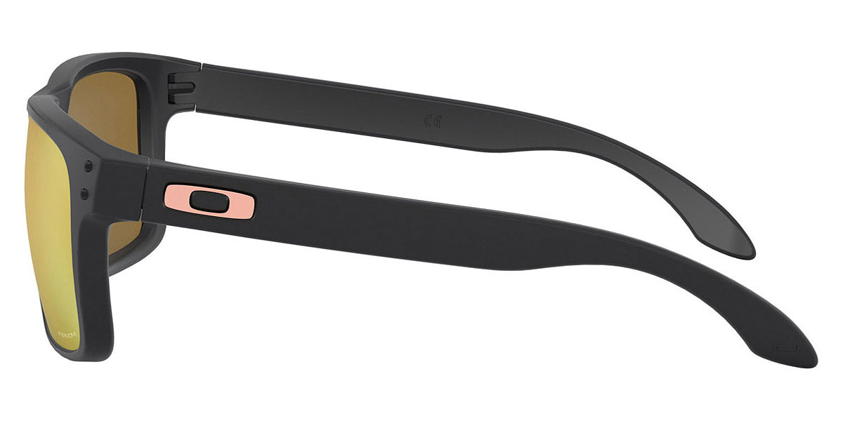 Oakley® OO9244 Holbrook (A) OO9244 924449 56 - Matte black/Prizm rose gold Sunglasses