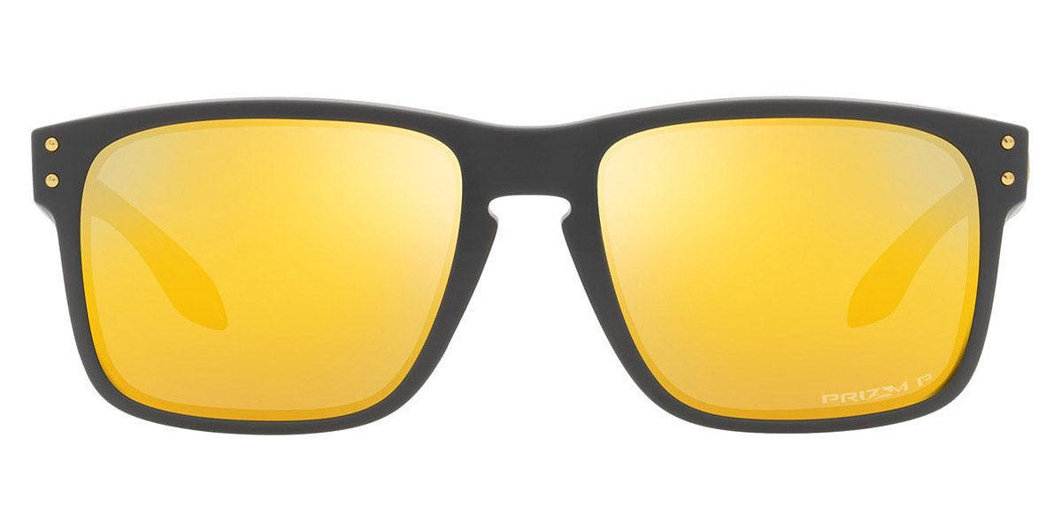 Oakley® OO9244 Holbrook (A) OO9244 924459 56 - Matte carbon/Prizm 24k polarized Sunglasses