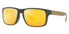 Oakley® OO9244 Holbrook (A) OO9244 924459 56 - Matte carbon/Prizm 24k polarized Sunglasses