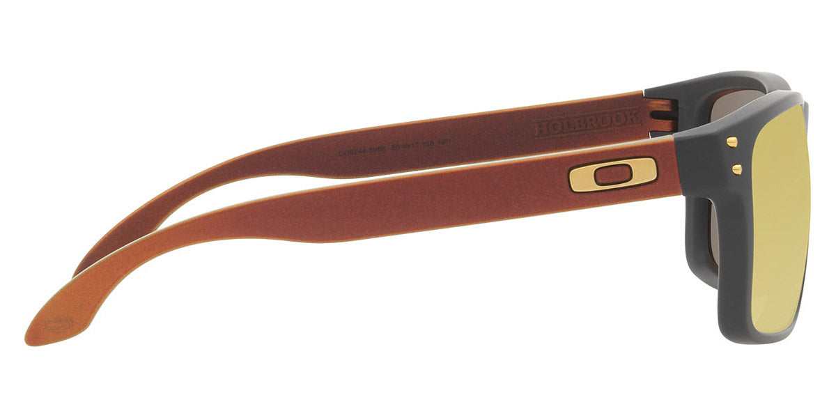 Oakley® OO9244 Holbrook (A) OO9244 924459 56 - Matte carbon/Prizm 24k polarized Sunglasses