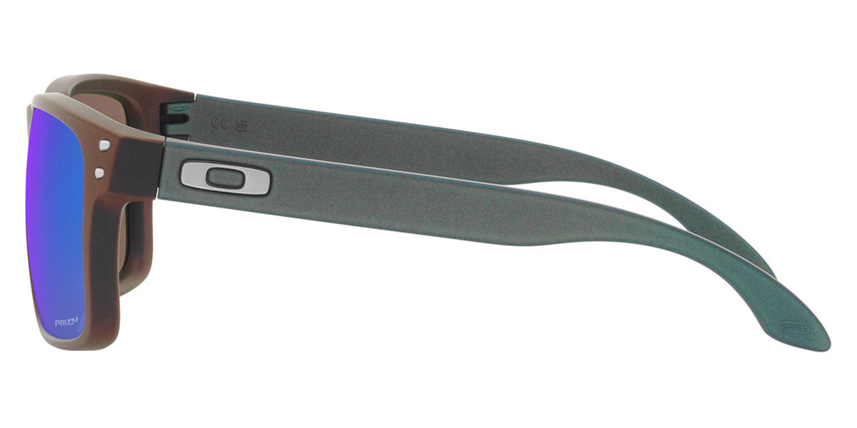 Oakley® OO9244 Holbrook (A) OO9244 924460 56 - Matte Black/Red Colorshift / Prizm Sapphire Sunglasses