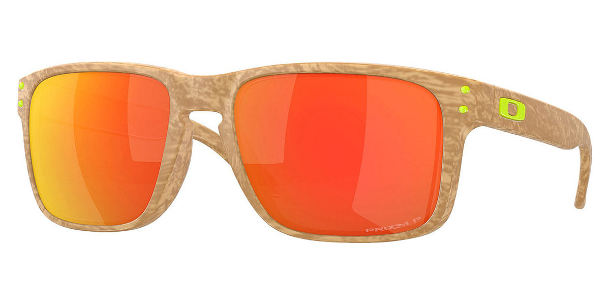 Oakley® OO9244 Holbrook (A) OO9244 924474 56 - Matte stone desert tan/Prizm ruby polarized Sunglasses