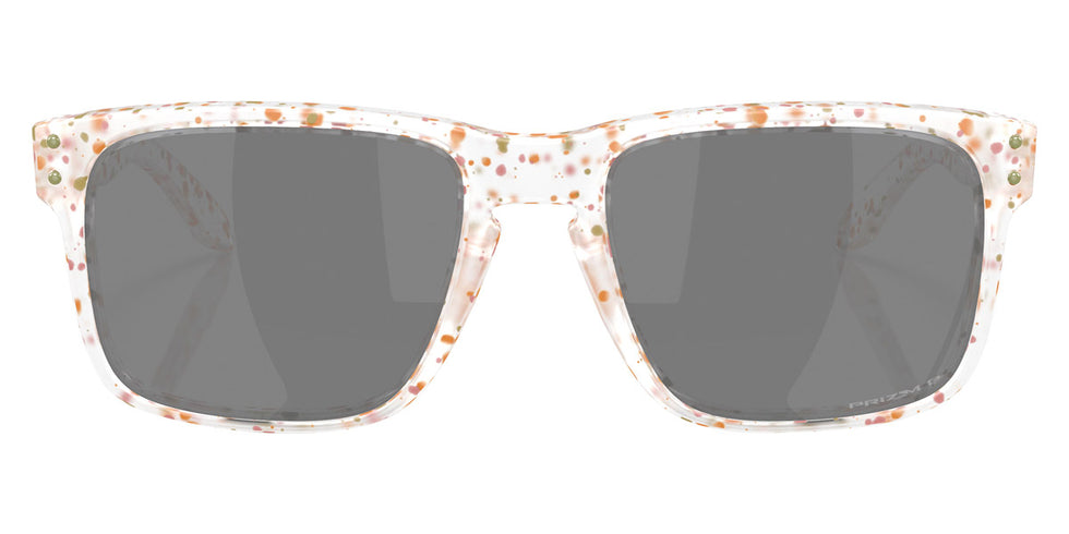 Oakley® OO9244 Holbrook (A) OO9244 924481 56 - Matte Clear Terrazo/Prizm Black Polarized Sunglasses