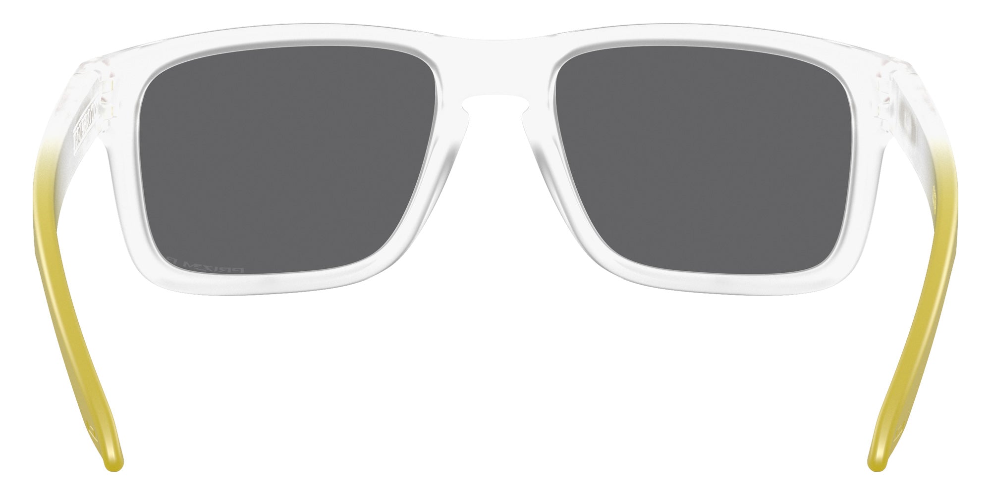Oakley® OO9244 HOLBROOK (A) OO9244 924484 56 Sunglasses - Matte Clear / Prizm Black Polarized Mirrored 924484