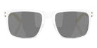 Oakley® OO9244 HOLBROOK (A) OO9244 924484 56 Sunglasses - Matte Clear / Prizm Black Polarized Mirrored 924484