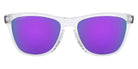Oakley® OO9245 Frogskins (A) OO9245 924596 54 - Polished Clear/Prizm Violet Sunglasses