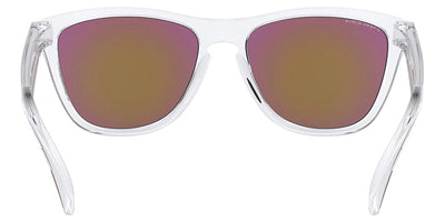 Oakley® OO9245 Frogskins (A) OO9245 924596 54 - Polished Clear/Prizm Violet Sunglasses