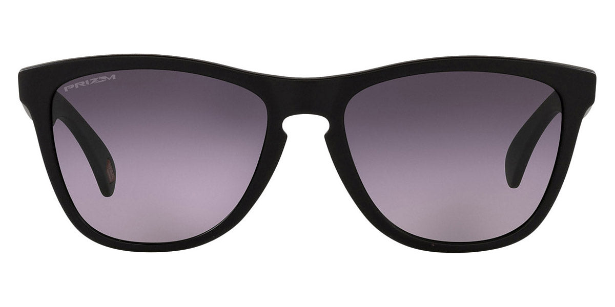 Oakley® OO9245 Frogskins (A) OO9245 9245D0 54 - Matte black/Prizm grey gradient Sunglasses