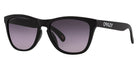 Oakley® OO9245 Frogskins (A) OO9245 9245D0 54 - Matte black/Prizm grey gradient Sunglasses