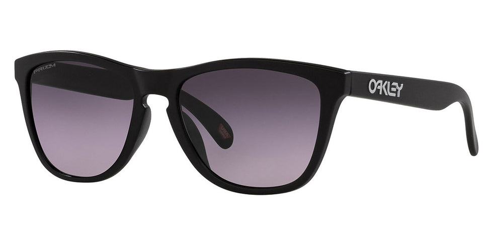 Oakley® OO9245 Frogskins (A) OO9245 9245D0 54 - Matte black/Prizm grey gradient Sunglasses
