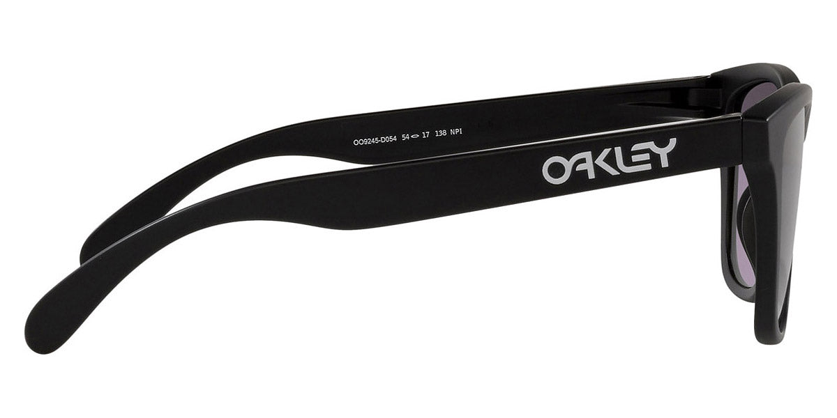 Oakley® OO9245 Frogskins (A) OO9245 9245D0 54 - Matte black/Prizm grey gradient Sunglasses