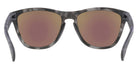 Oakley® OO9245 Frogskins (A) OO9245 9245D8 54 - Matte black tortoise/Prizm sapphire polarized Sunglasses