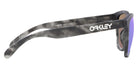 Oakley® OO9245 Frogskins (A) OO9245 9245D8 54 - Matte black tortoise/Prizm sapphire polarized Sunglasses