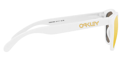 Oakley® OO9245 Frogskins (A) OO9245 9245D9 54 - Matte white/Prizm 24k polarized Sunglasses