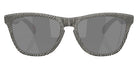 Oakley® OO9245 Frogskins (A) OO9245 9245E6 54 - Matte Grey Ink Fingerprint/Prizm Black Sunglasses