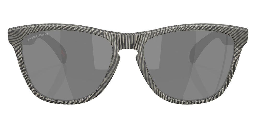 Oakley® OO9245 Frogskins (A) OO9245 9245E6 54 - Matte Grey Ink Fingerprint/Prizm Black Sunglasses