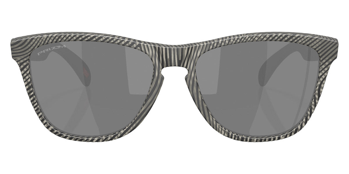 Oakley® OO9245 Frogskins (A) OO9245 9245E6 54 - Matte Grey Ink Fingerprint/Prizm Black Sunglasses