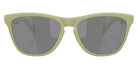 Oakley® OO9245 Frogskins (A) OO9245 9245E9 54 - Matte Fern/Prizm Black Polarized Sunglasses