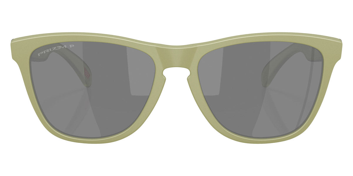 Oakley® OO9245 Frogskins (A) OO9245 9245E9 54 - Matte Fern/Prizm Black Polarized Sunglasses