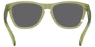 Oakley® OO9245 Frogskins (A) OO9245 9245E9 54 - Matte Fern/Prizm Black Polarized Sunglasses