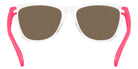 Oakley® OO9245 FROGSKINS (A) OO9245 9245F1 54 Sunglasses - Clear / Prizm Rose Gold Polarized Mirrored 9245F1