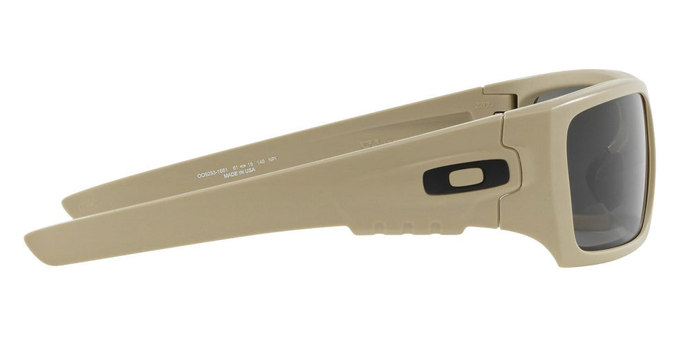 Oakley® OO9253 SI BALLISTIC DET CORD OO9253 925316 61 Sunglasses - Desert Tan / Gray