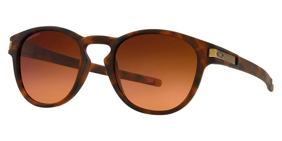 Oakley® OO9265 Latch OO9265 926560 53 - Matte brown tortoise/Prizm brown gradient Sunglasses