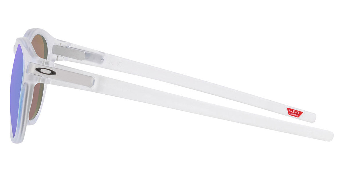 Oakley® OO9265 Latch OO9265 926565 53 - Matte clear/Prizm sapphire polarized Sunglasses